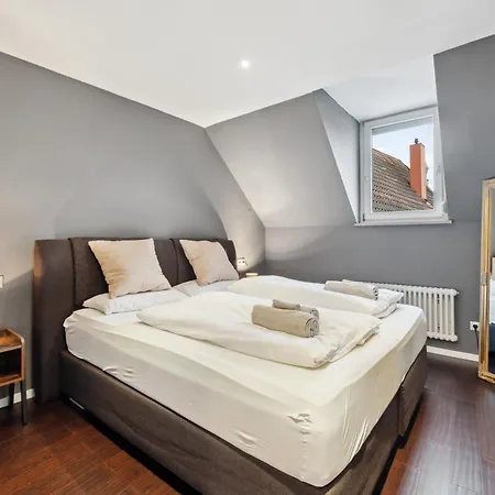 Exquis Maisonette Design Jacob I Stadtmitte I Klimaanlage I Balkon I 2 Parkplaetze I Netflix 아파트