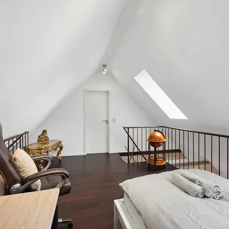 Exquis Maisonette Design Jacob I Stadtmitte I Klimaanlage I Balkon I 2 Parkplaetze I Netflix * 뵈브링엔
